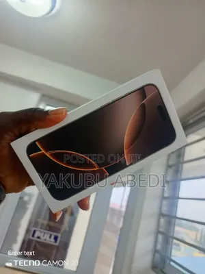 New Apple iPhone 16 Pro Max 256 GB Black