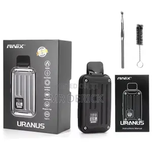 Anix Uranus Dry Herb Vaporizer Silver