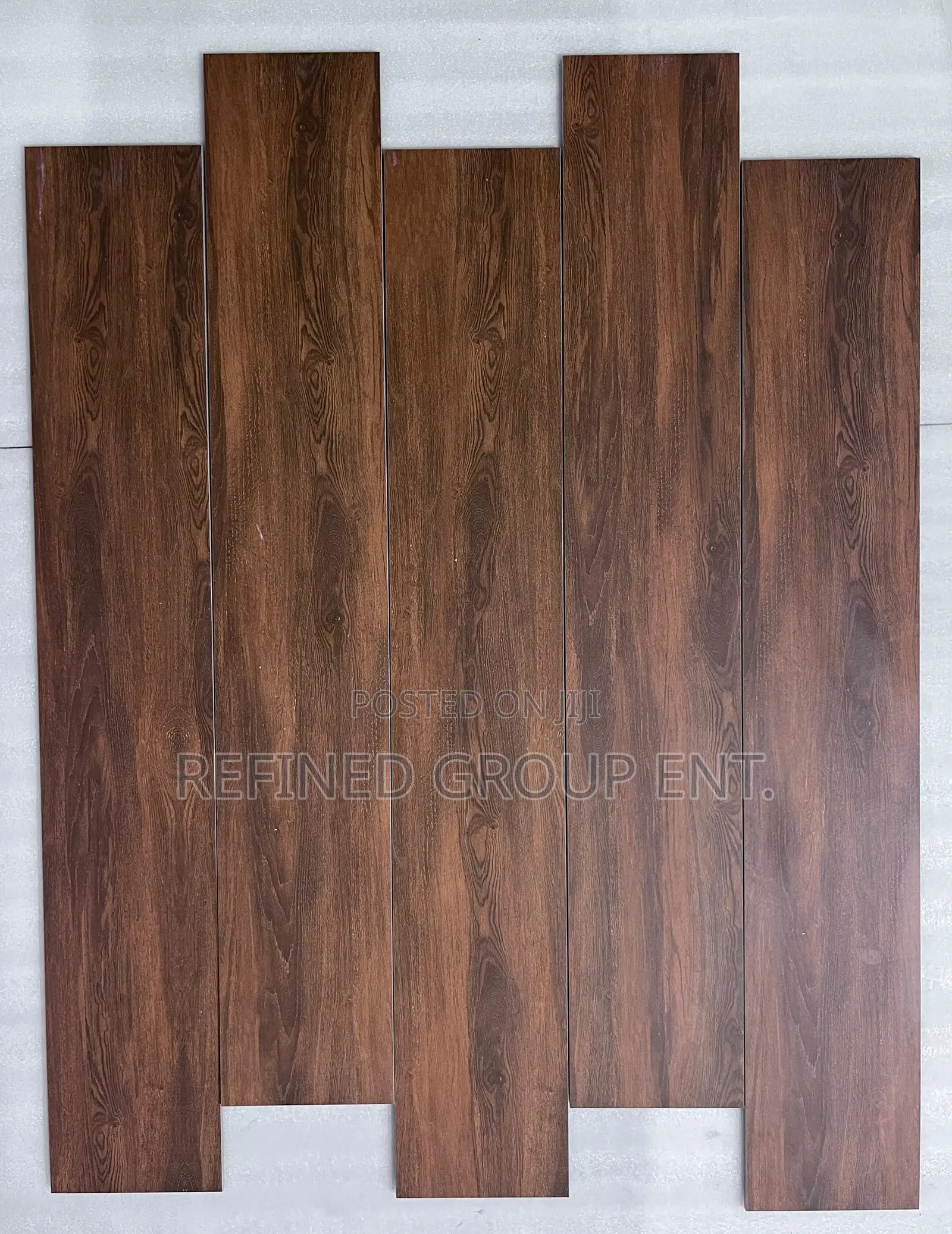 Burnt Color Wood Tiles.