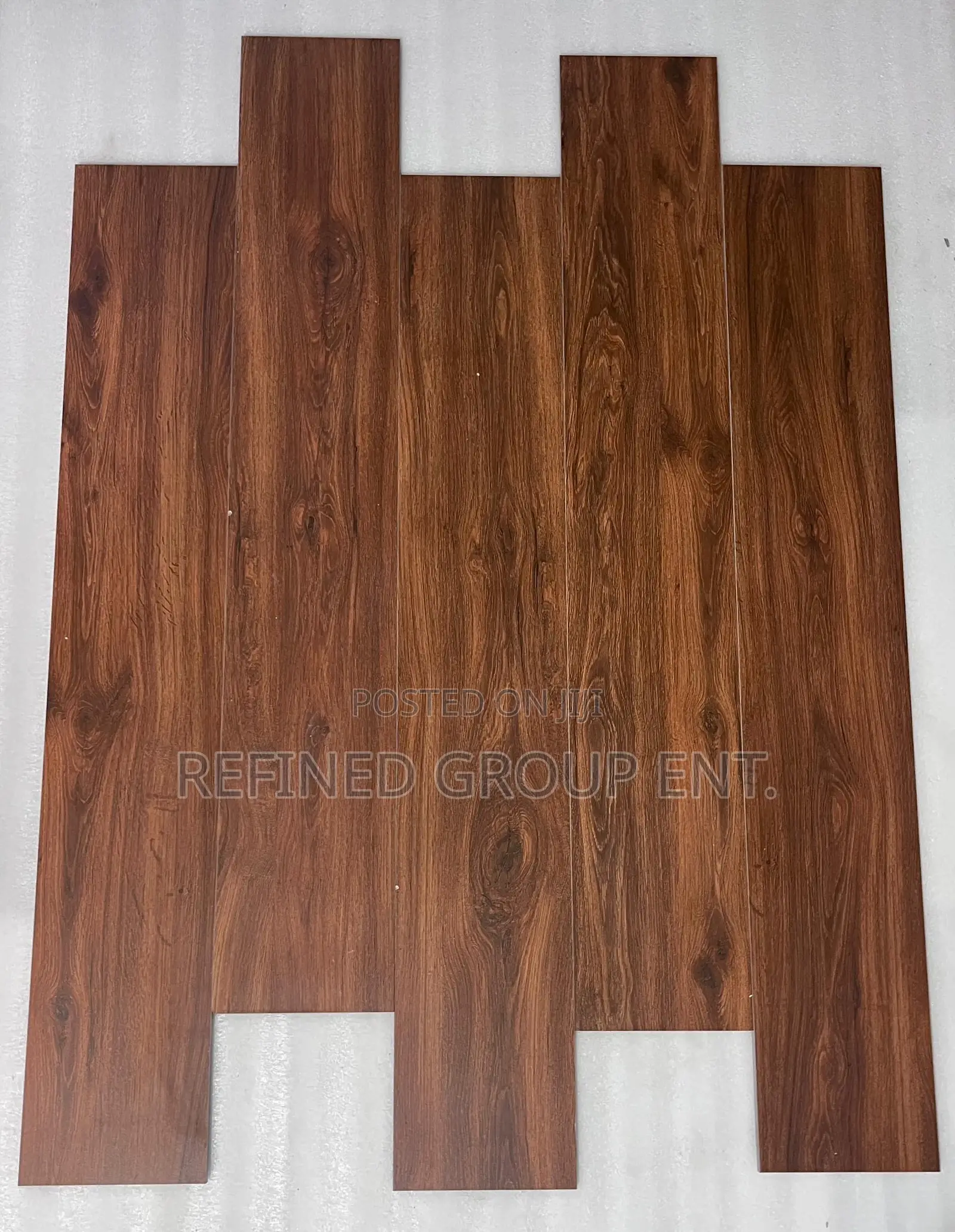 Burnt Color Wood Tiles.