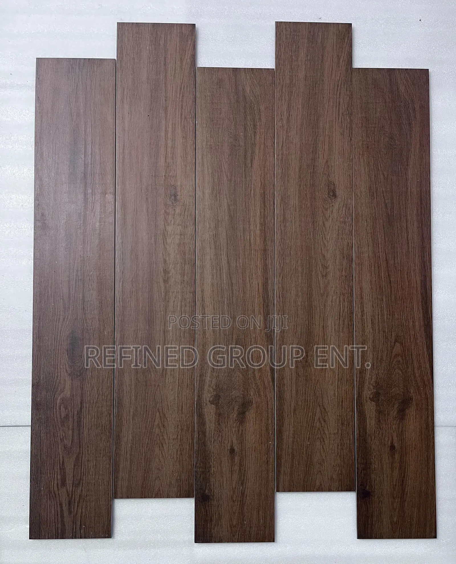 Burnt Color Wood Tiles.