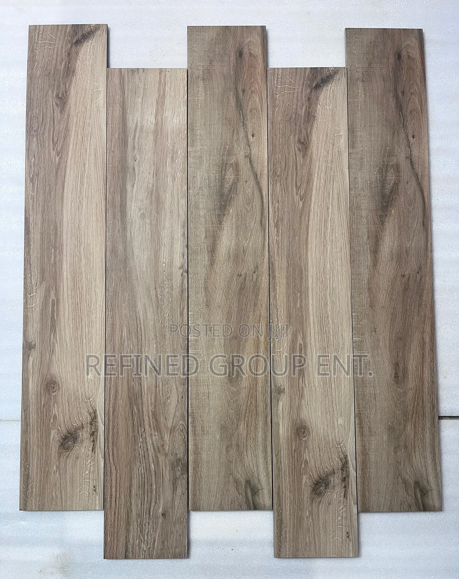 Burnt Color Wood Tiles.