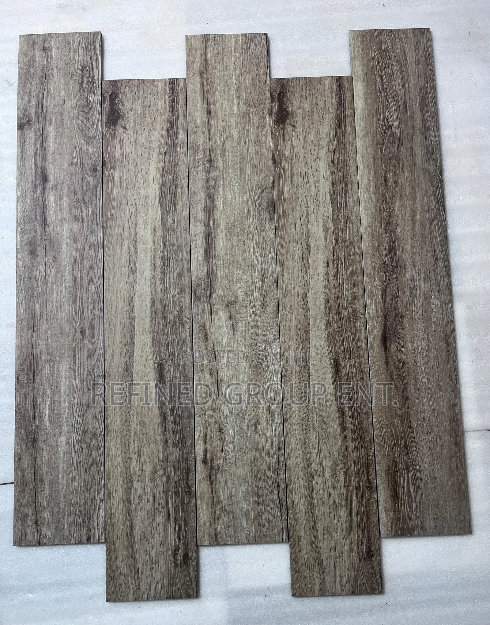 Burnt Color Wood Tiles.