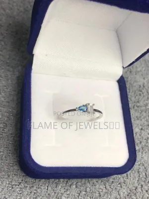 Aria Blue Non Fading Slim Ring