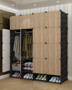 Reliable Trusted Spacious Closet Organizer System + Shoe Rack