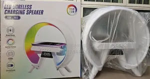 X-63 G Bluetooth Speaker Wireless Charger RGB Alarm Clock Night Light