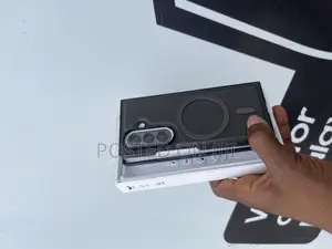 Fold7 Solid Wireless Charging Leather Case With Front Glass Protector