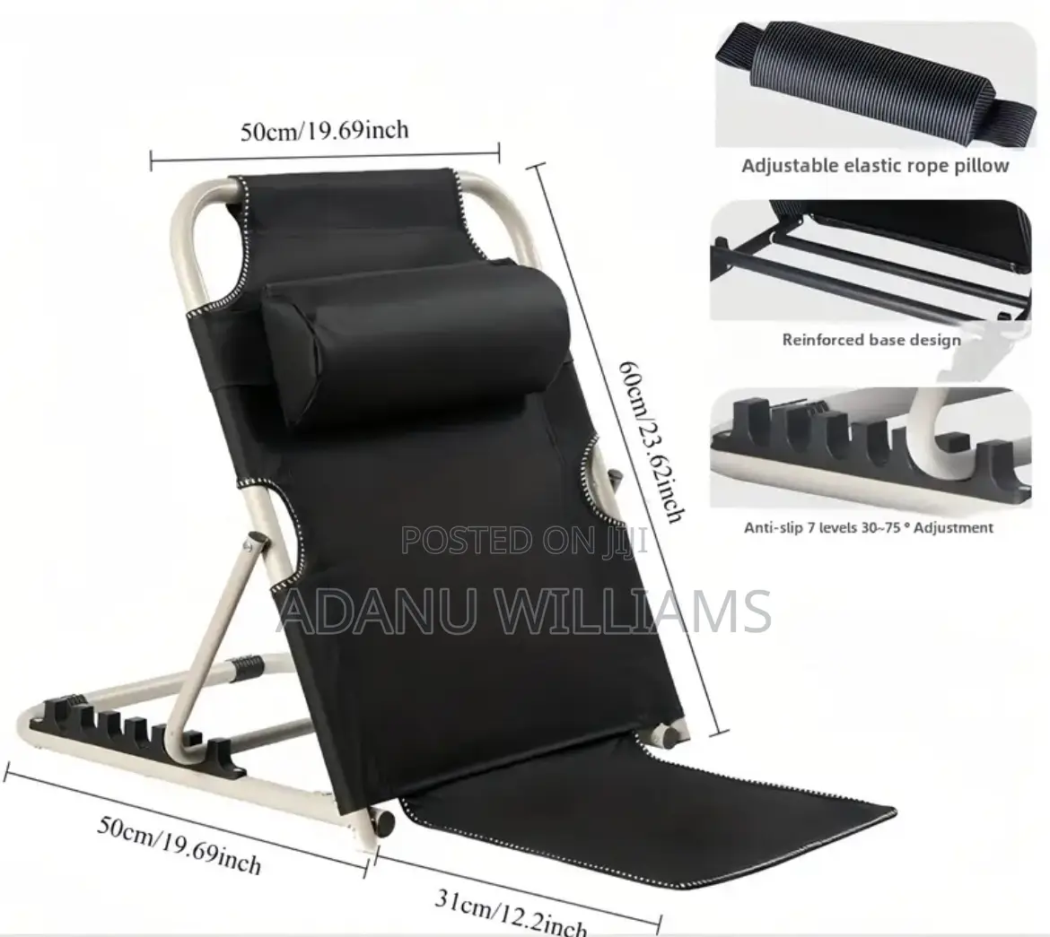Heavy Duty Adjustable Bed Backrest With 7 Gears