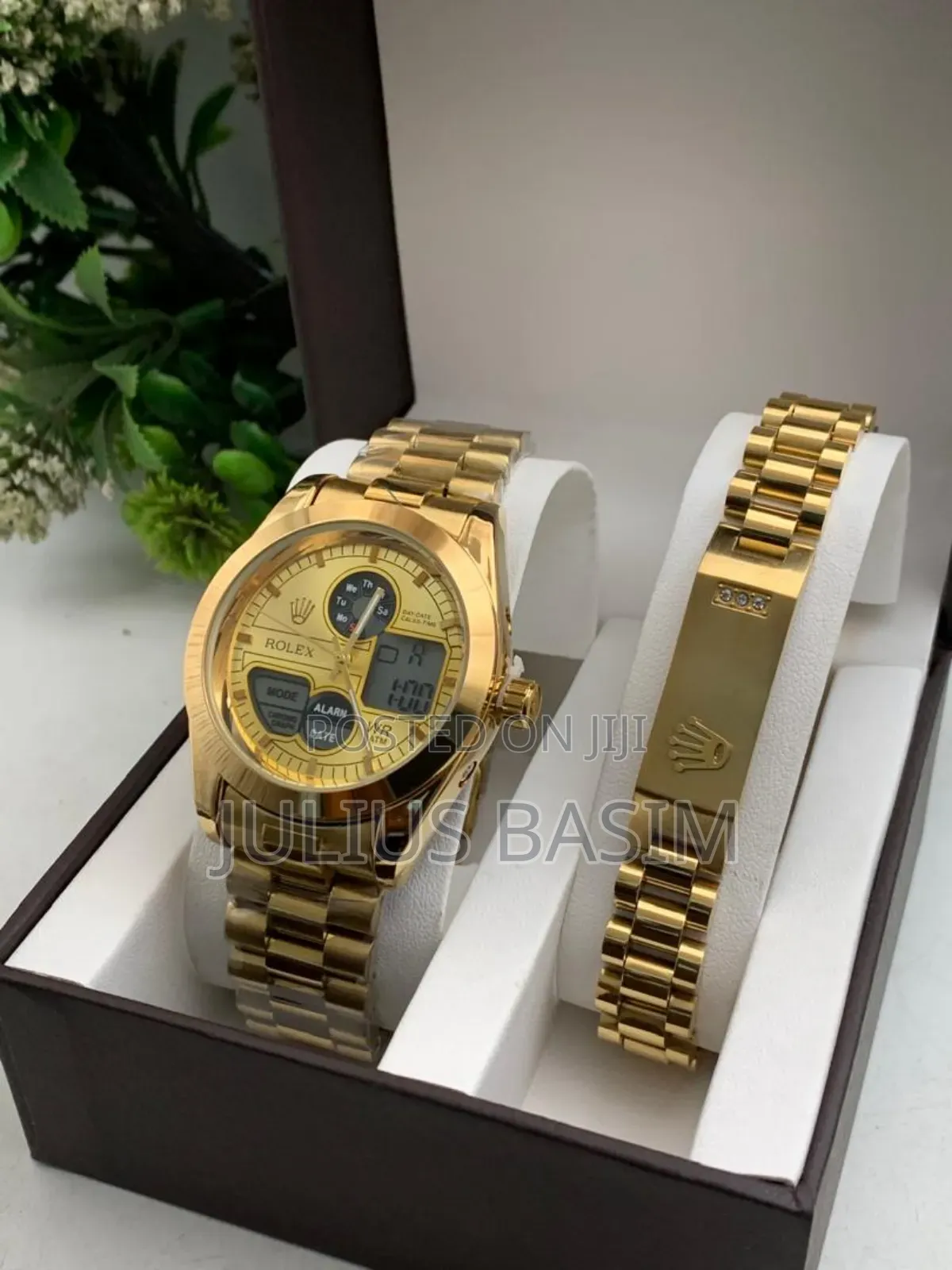 Rolex Watch With Bracelet