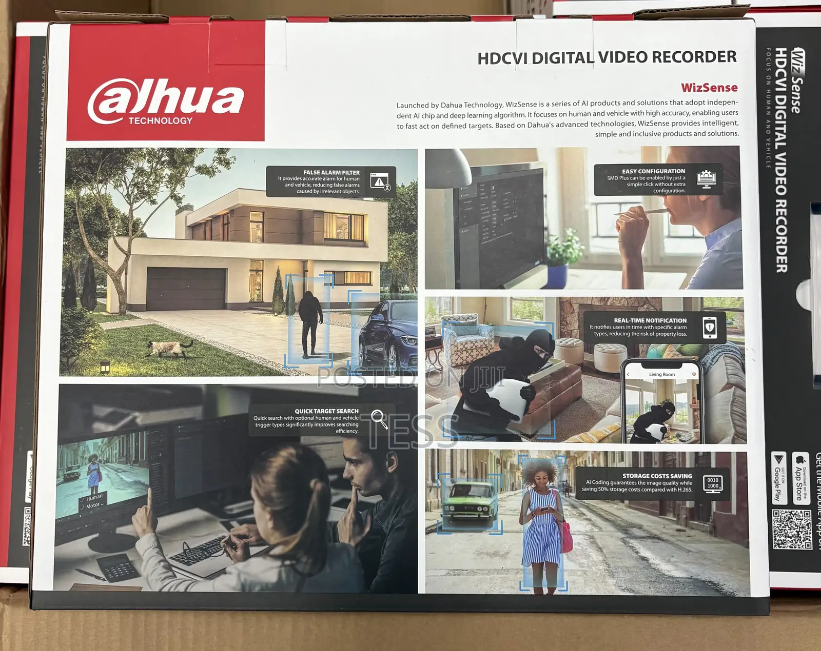Dahua 8ch 5mp DVR/XVR Penta-Brid 5mp Wizsense Xvr5108h-I3
