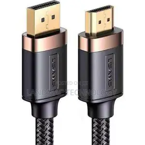Dp - Hdmi Cable U74 2.0m Hd - High-Speed Video Cable- Black