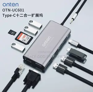 Original Onten 11 In 1 Multi Function Usb-c Hub