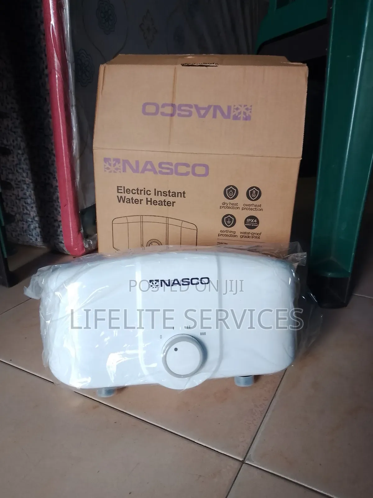 Instant Water Heater With Shower