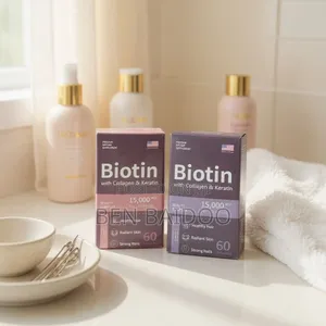 Biotin Hair Growth Vitamins(Unisex Beauty Supplement)