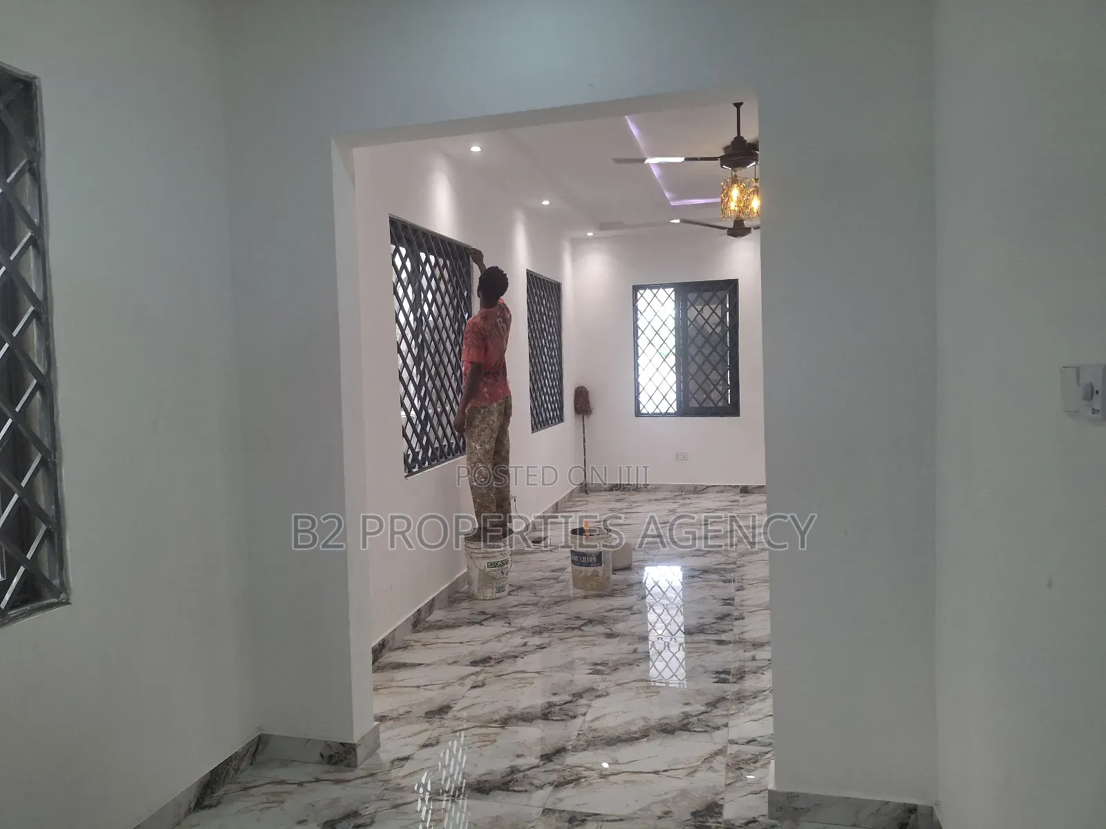 Furnished 3bdrm House in B2 Properties Agency, Kumasi Metropolitan