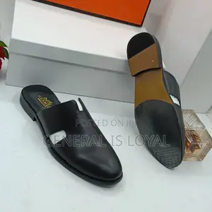 Hermes Men Half Shoe