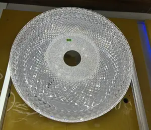 Crystal Ceiling Light With 3 Colors N Remote 500mm