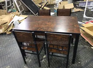Wooden Dining Set(4 Chairs)