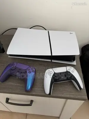 Used Ps5 Slim Bundle – Clean Console + 1 Controller + Games