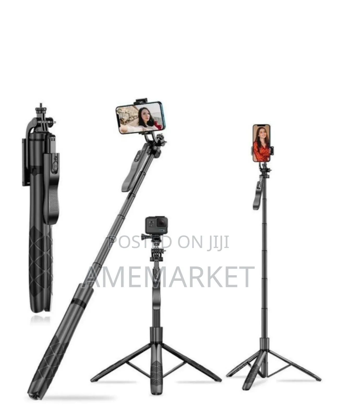 Long Selfie Stick With Light 170cm - Ay21