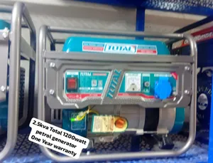 Quiet and Reliable 2.5kva Total Petrol Generator 1200watt