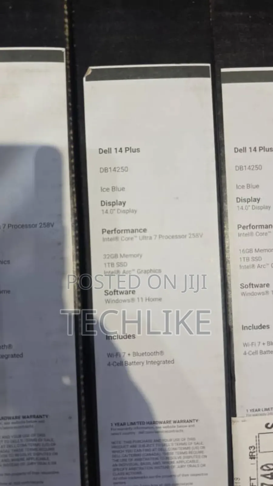 New Laptop Dell 16GB Intel Core Ultra 7 SSD 1T