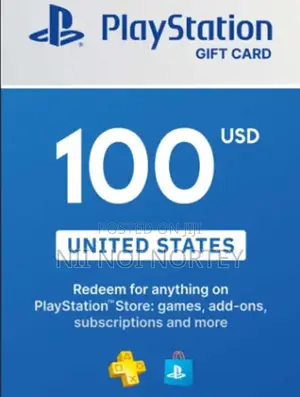 100$ Playstation Gift Card