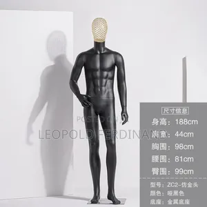 Black Matt Male Mannequin