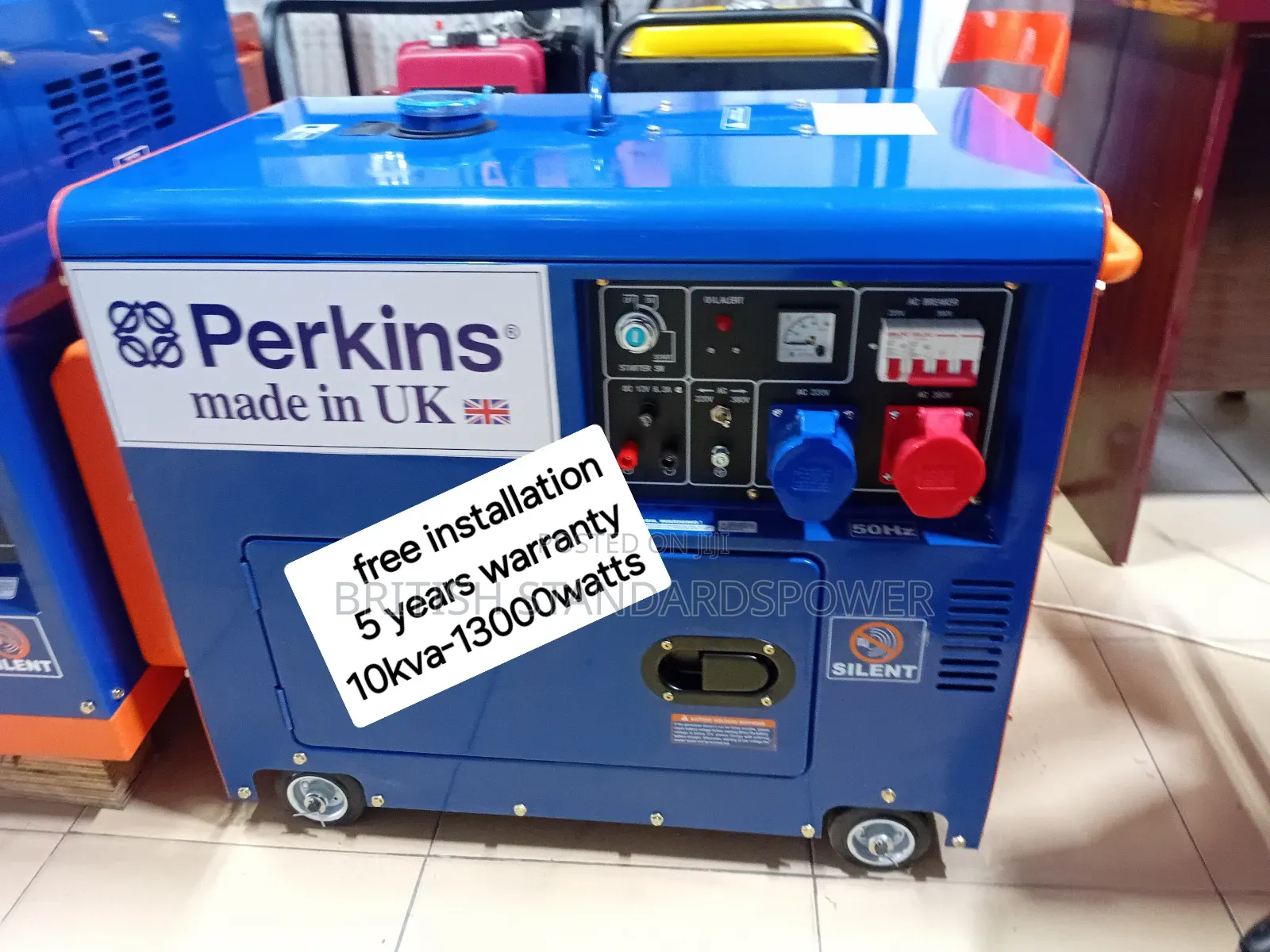 Perkins 3phased 10kva Silent Diesel Generator