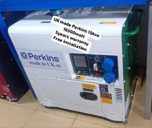 Disaster Recovery Perkins 15kva 16500wax Generator Diesel