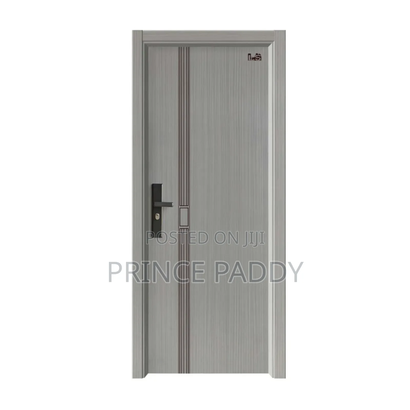 Wooden Door Steel With Frame and Handle Is Available
