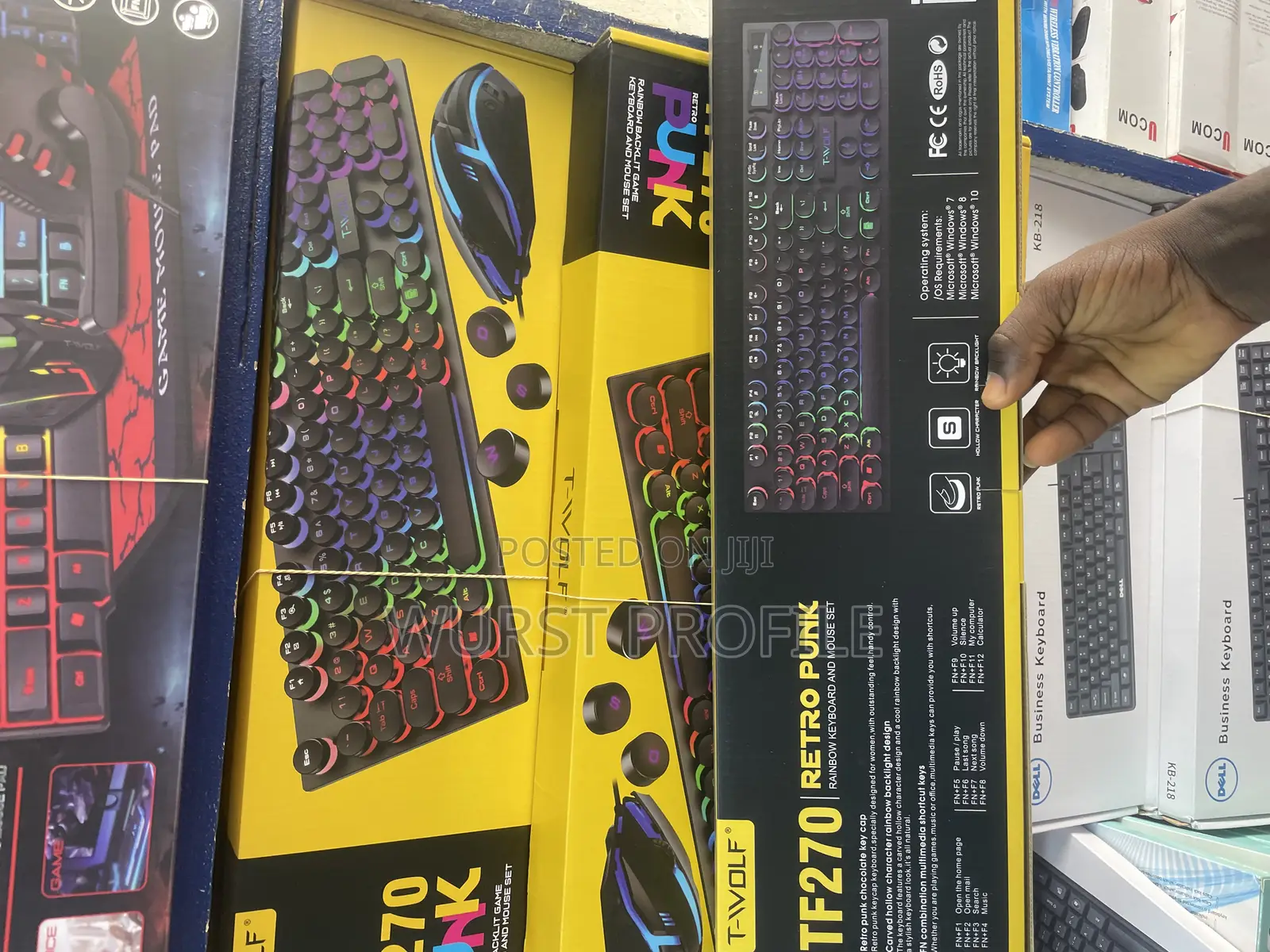 2in1 Gaming Keyboard and Mouse