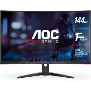 32inch 144hz 1ms Qhd 2k Curved Gaming Monitor