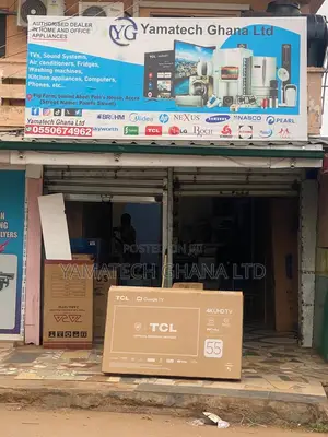 TCL 55 Smart Google Tv With Voice Control Remote, Bluetooth, Wifi.