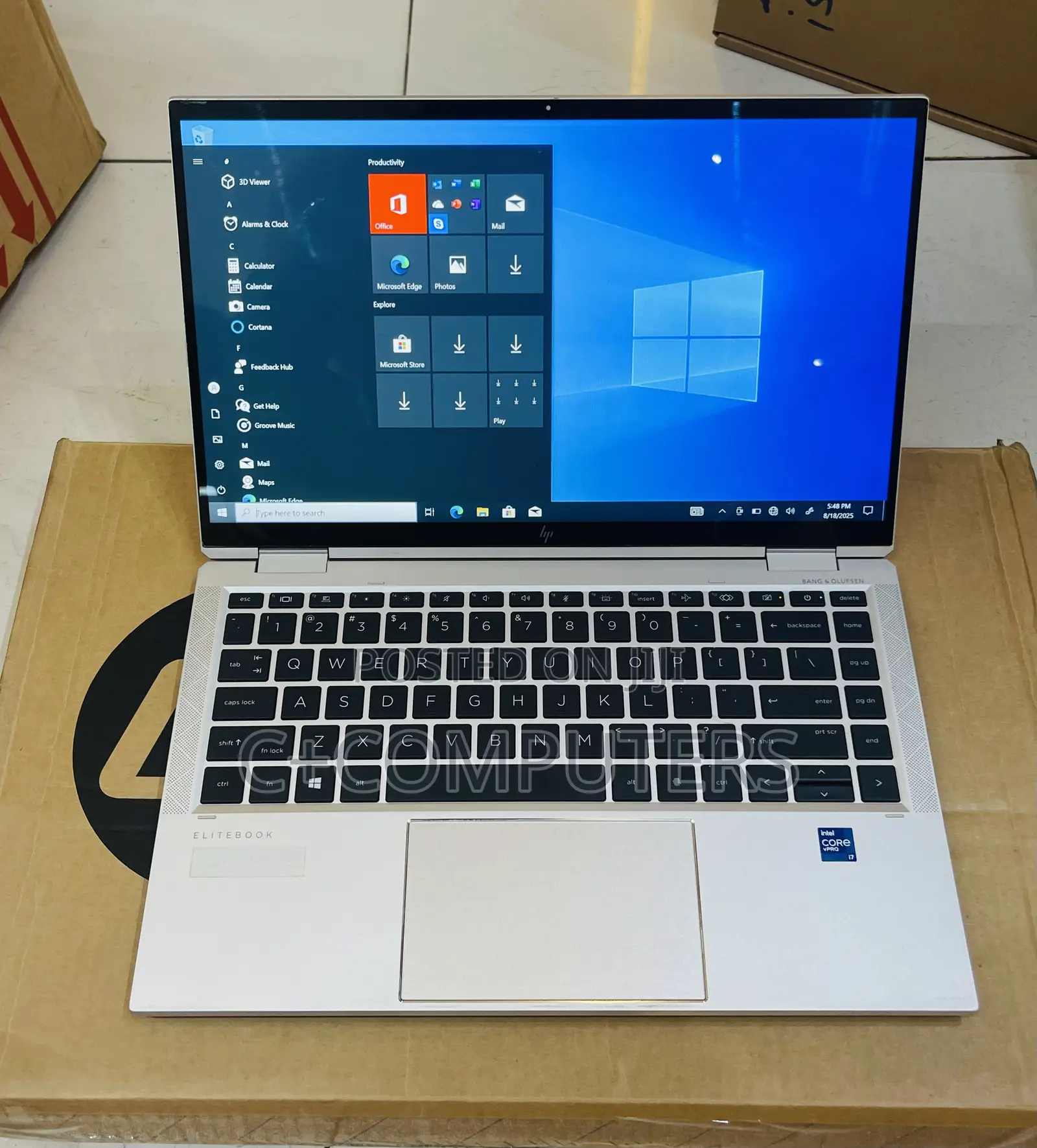 New Laptop HP EliteBook 1040 G8 16GB Intel Core I7 SSD 512GB