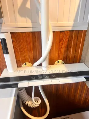 White 4in1 Sensor Shower_piano Shower_smart Bathroom Shower