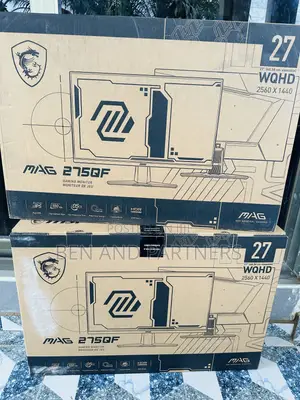 Msi Mag 27”, Qhd, 180hz, Ips, 0.5ms, Hdr, Gaming Monitor