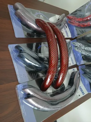 Universal Carbon Fibre Steering Wheel Cover For Cars
