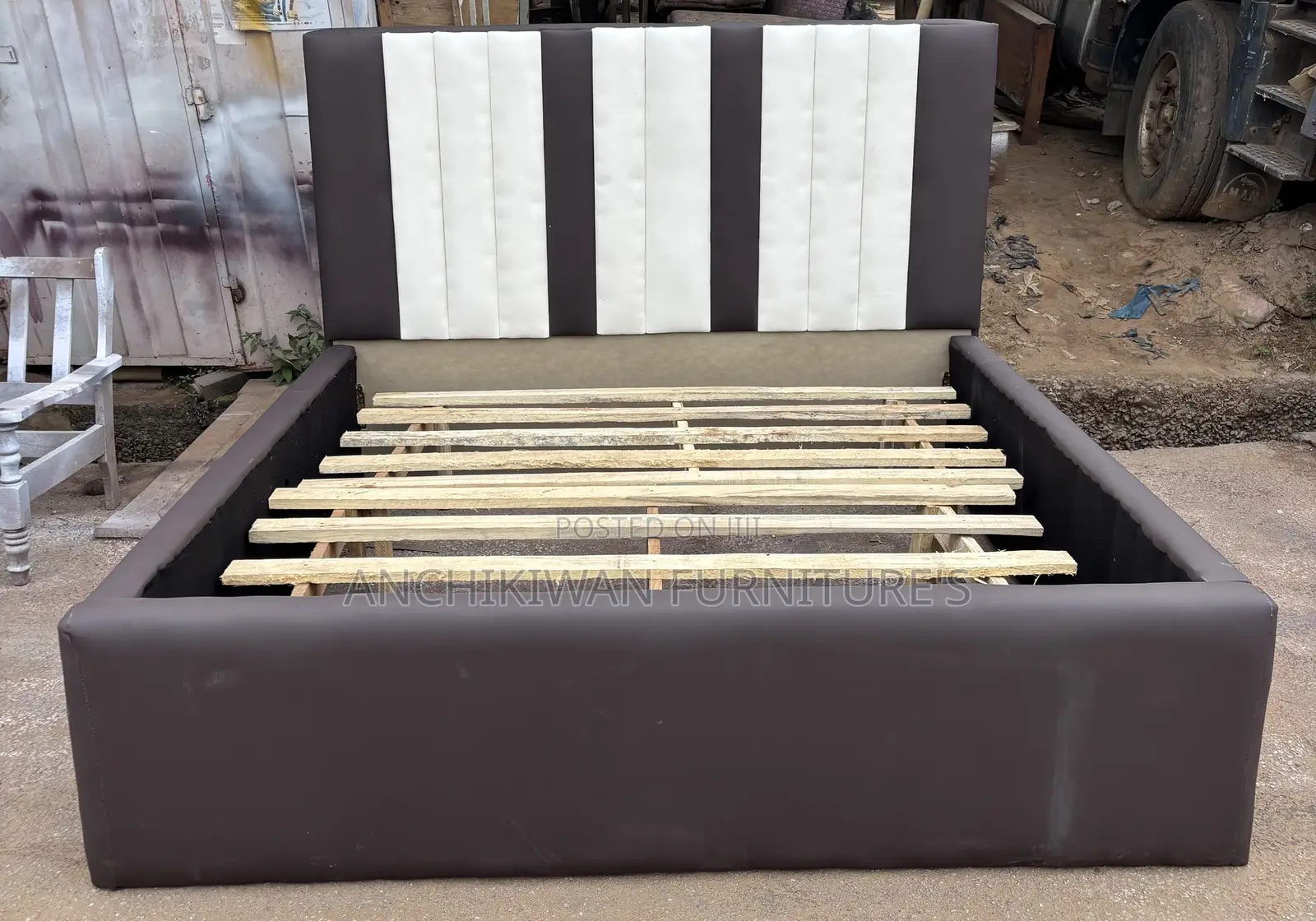 Hailey Queen Size Bed Frame (Payment After Delivery)