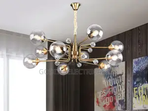 Luxury Lustre Magic Bean Glass Suspension