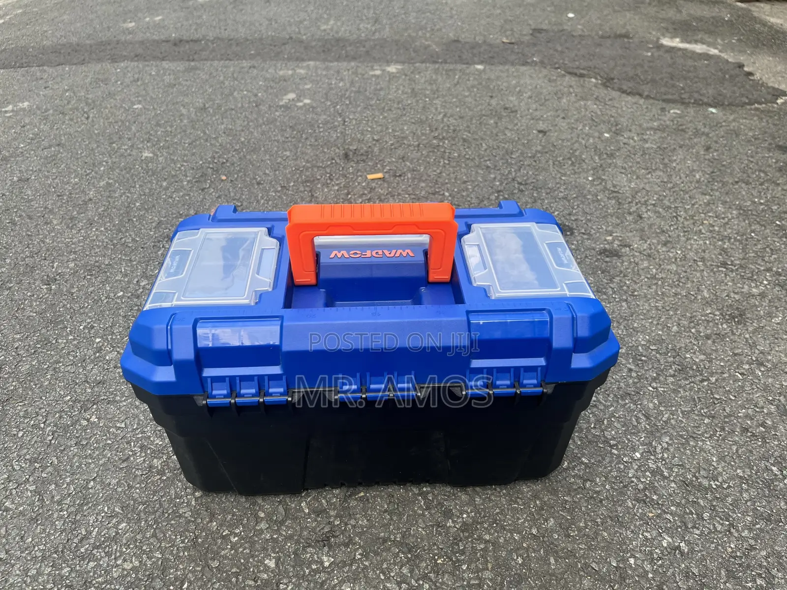 19" Plastic Tool Box With 18kg Max Load Capacity - Wtb1319