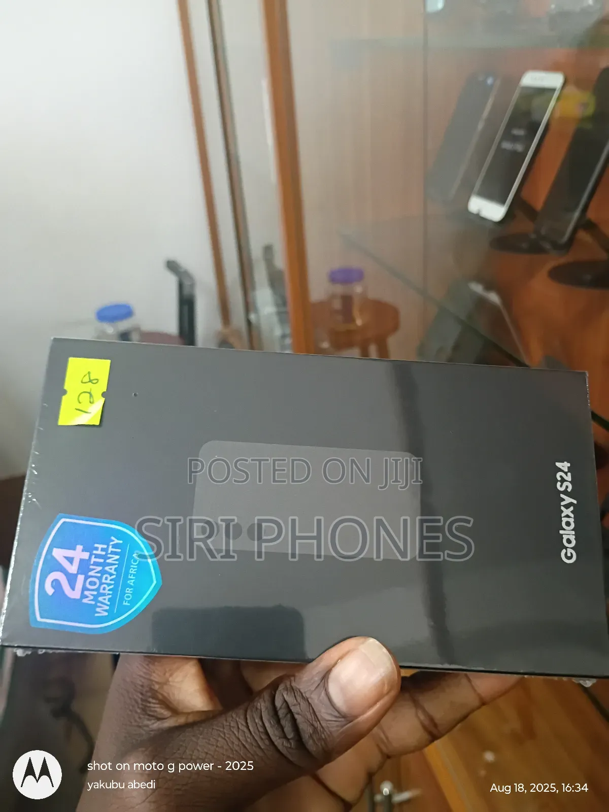New Samsung Galaxy S24 128 GB Black