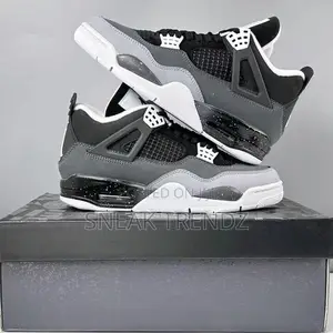 Air Jordan R4 Org Blackgrey