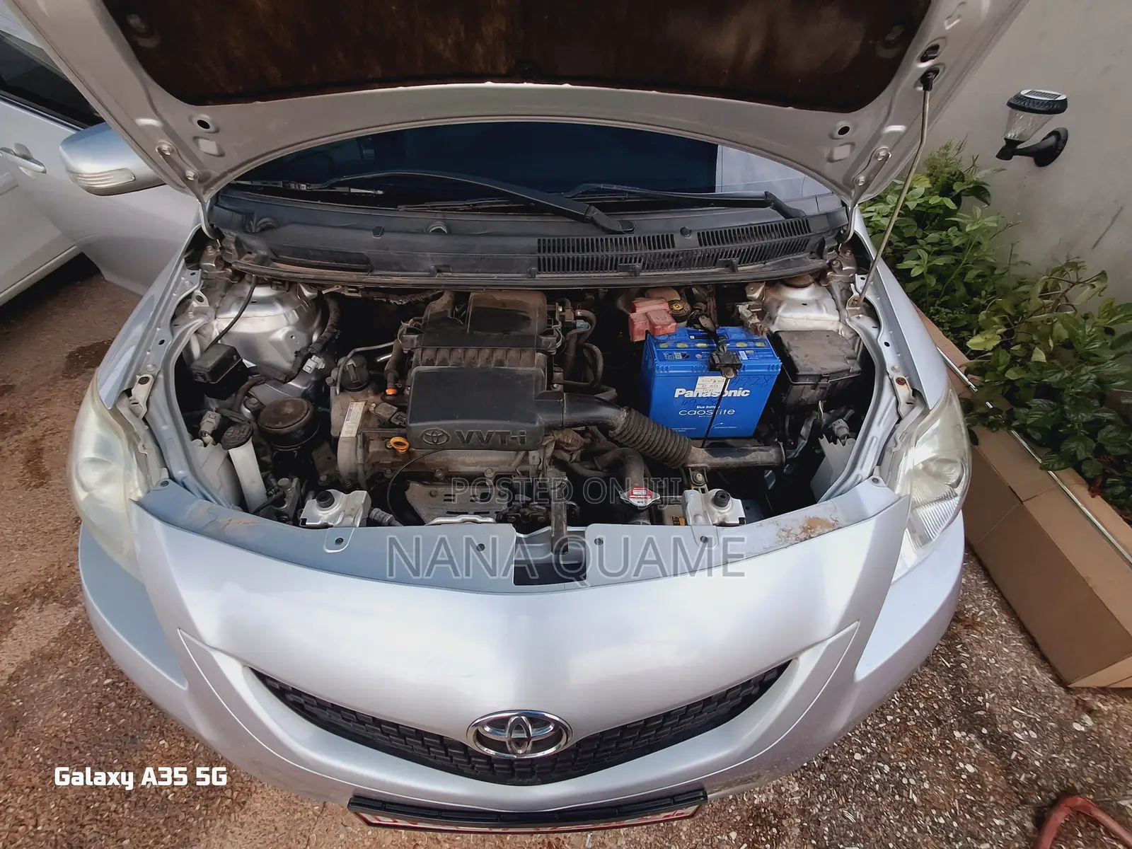 Toyota Belta 2010 Gray