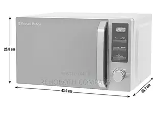 Russell Hobbs Classic Stainless Steel Compact Digital Microwave