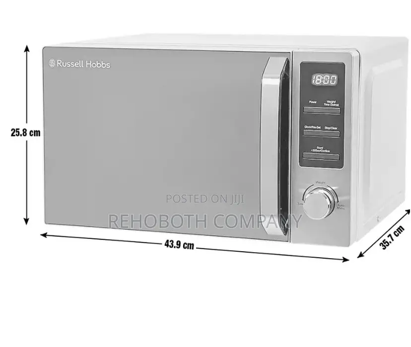 Russell Hobbs Classic Stainless Steel Compact Digital Microwave