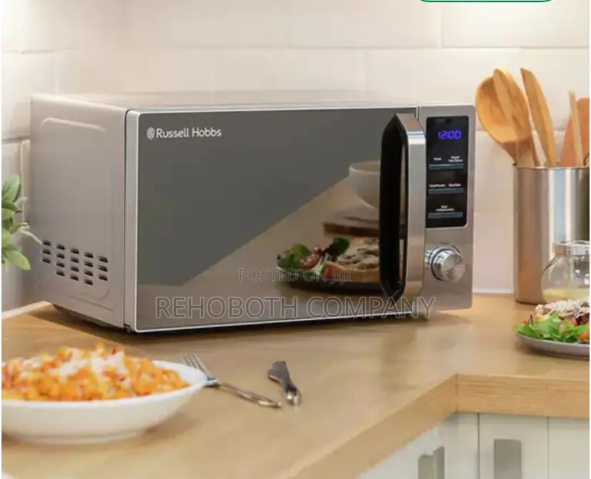 Russell Hobbs Classic Stainless Steel Compact Digital Microwave