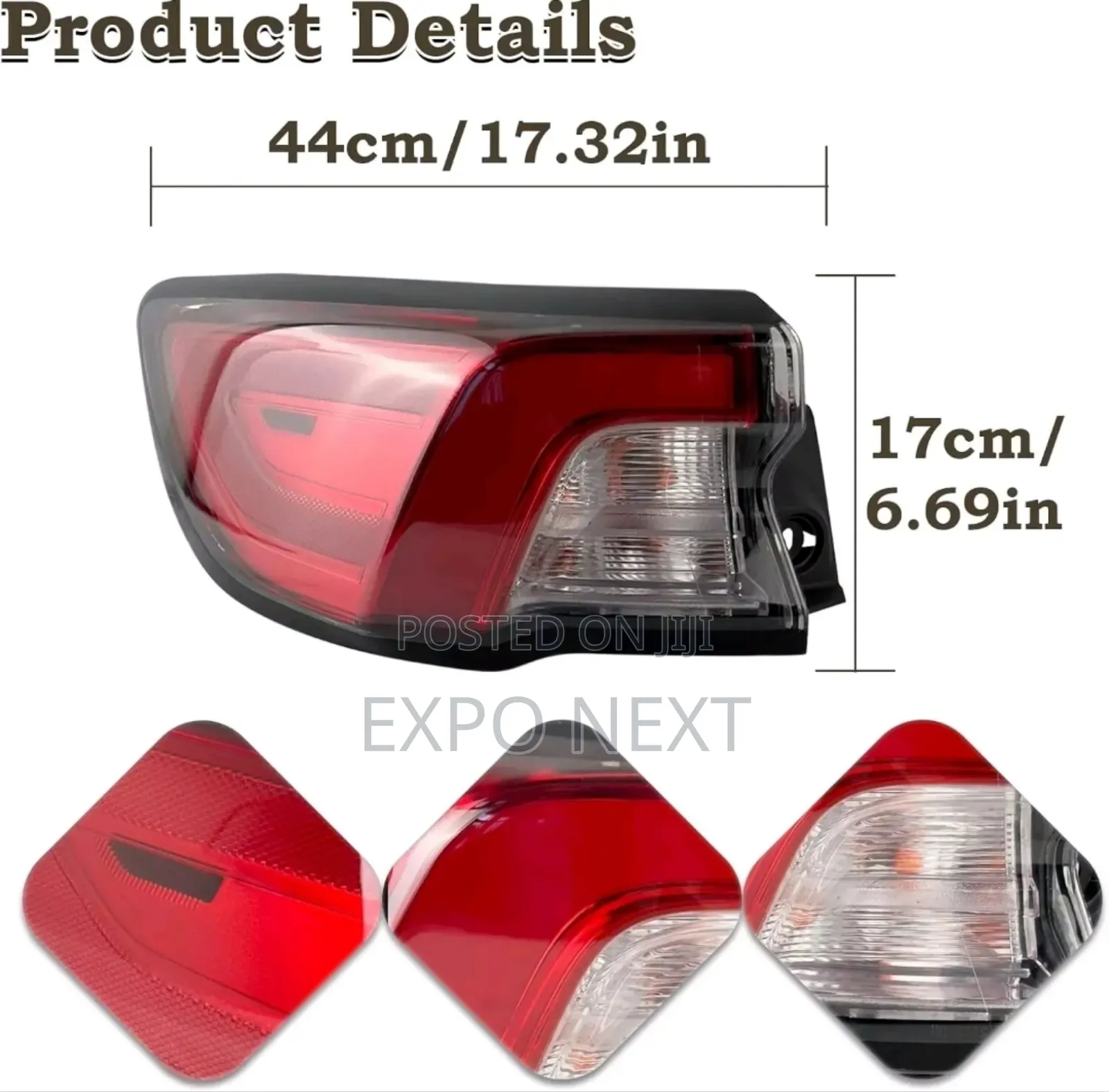 Left Driver Side Tail Light  For Ford Escape 2020-2022