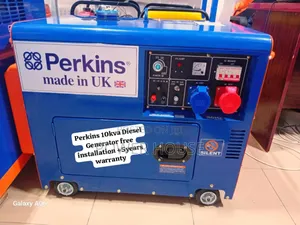 Plot Pop Perkins Diesel Generator 10kva Silent