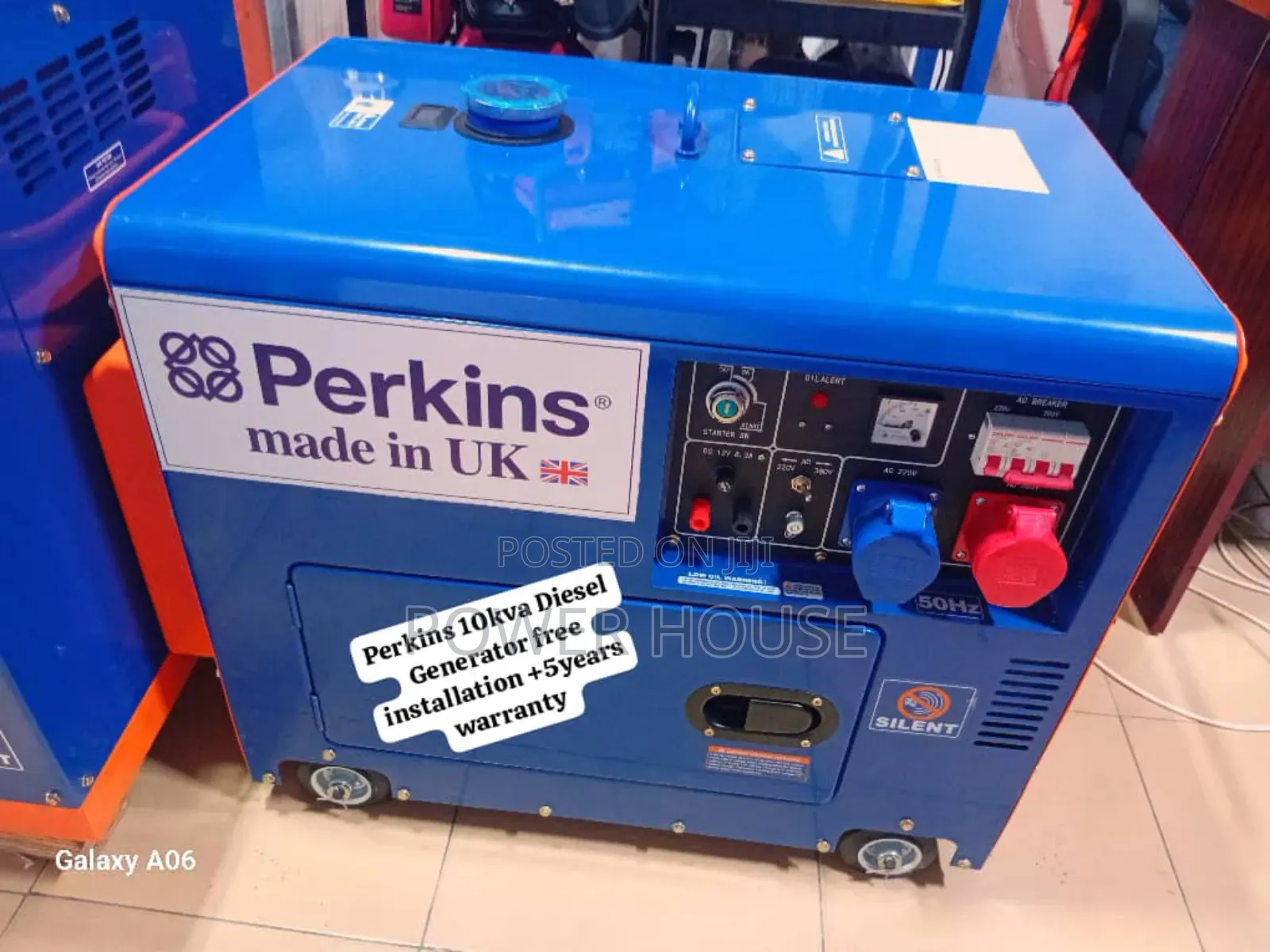 Title Twist Perkins Diesel Generator 10kva Silent
